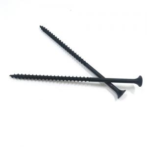 Black phosphated bugle head gypsum board screw coarse thread tornillos drywall screw