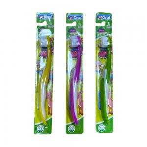 Toothbrush High Density Soft Tapered Bristles Individual Blister Card Package Newday Toothbrush