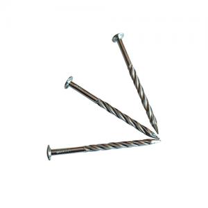 High Quality Galvanized Twisted Shank Nails Skew Fluted Shank Nails